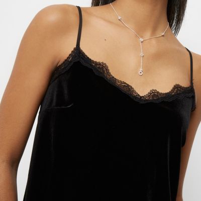 Love Luli silver-plated drop necklace